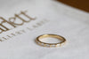 bar set baguette diamond wedding band