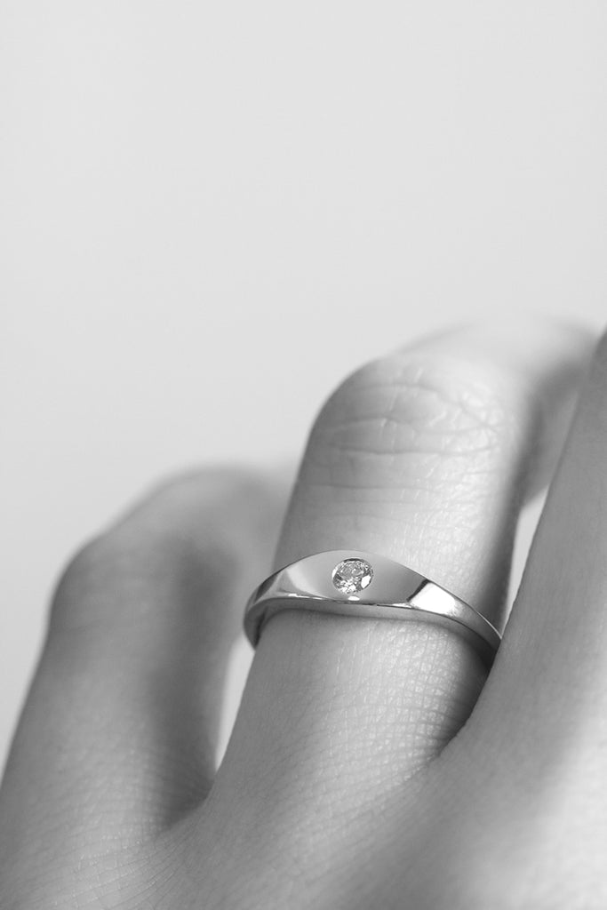 small diamond ring