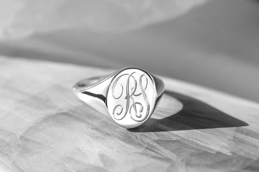 Monogram Signet Ring