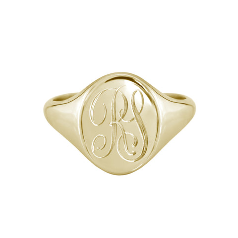 initial signet ring