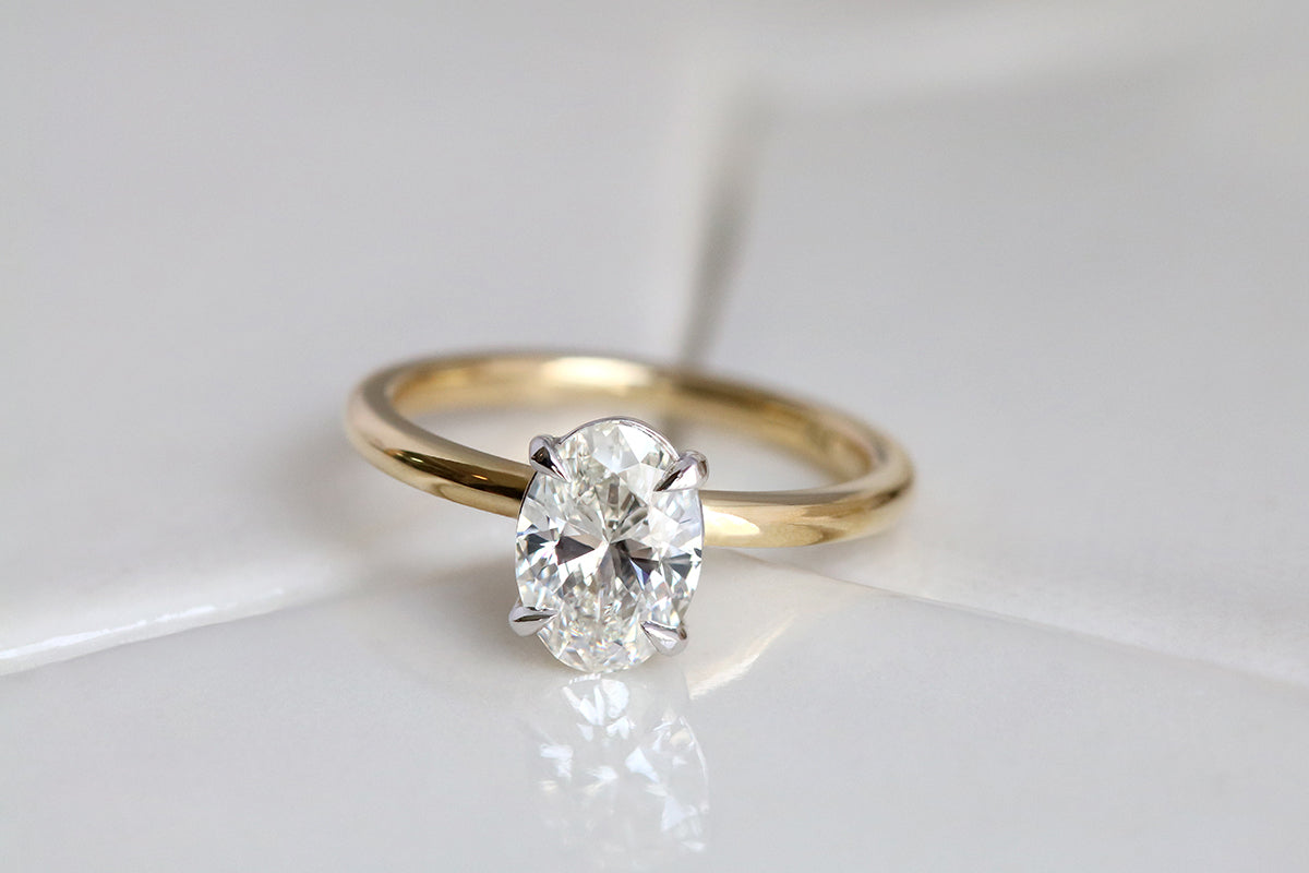 Yellow Gold Engagement Rings | Scarlett Jewellery Label