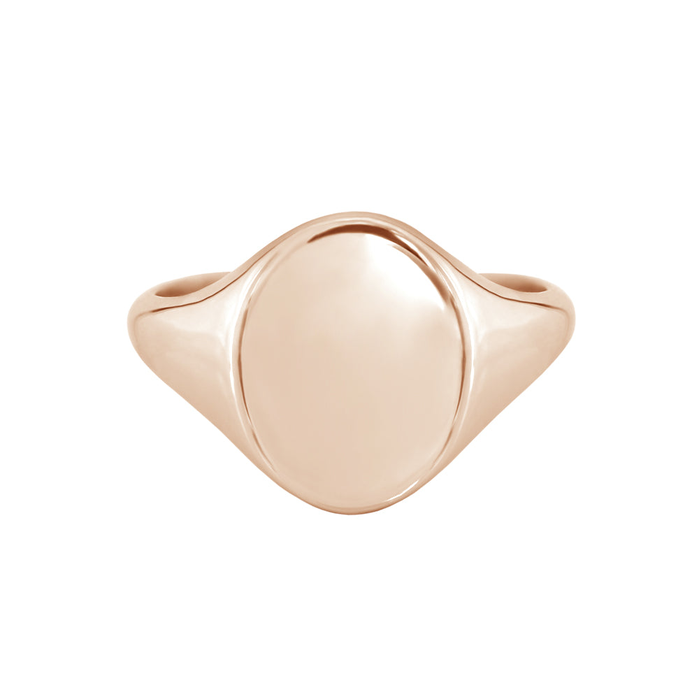 Rose Gold Signet Ring