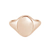 Rose Gold Signet Ring